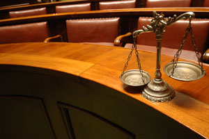 Expert witness in court